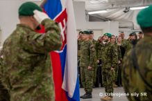 Slovensk vojaci v Lotysku oslavovali 30. vroie vzniku SR