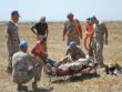 Simulovan cvienie Helicopter down v Sektore 4 UNFICYP