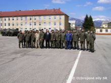 Slvnostn privtanie prslunkov EUFOR-ALTHEA, Resolute Support a UNTSO