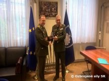 Vojensk predstavite pri VV NATO/E v Bruseli generlmajor Ondej Novosad u predsedu Vojenskho vboru E a generlneho riaditea Vojenskho tbu E